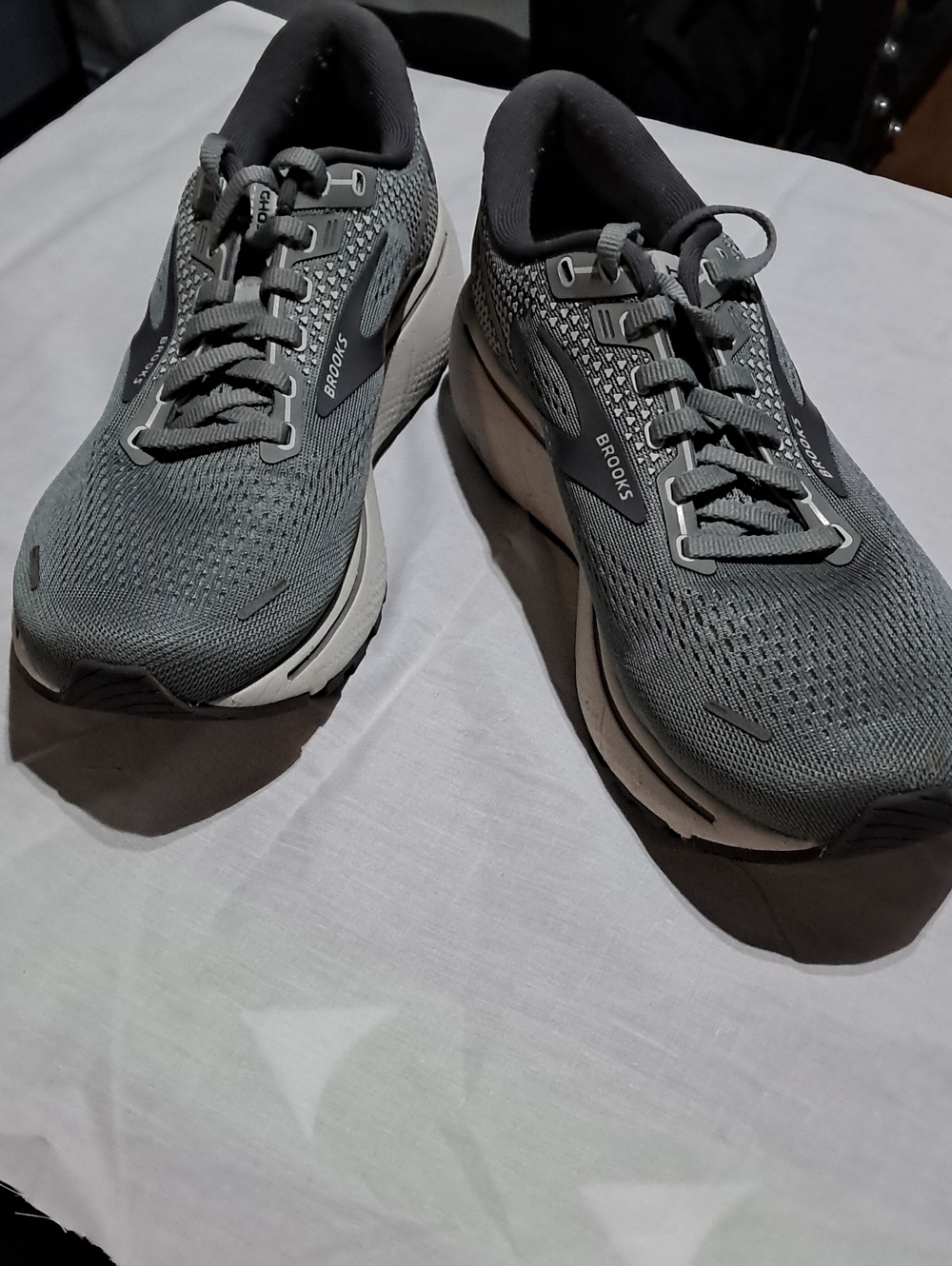 Brooks Gray Ghost 14 Mens Running Shoes
